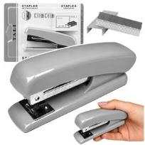 Opakowanie Zszywacz metalowy 24/6 26/6 do 25 kartek szary