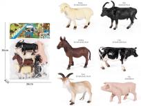 Opakowanie Zwierzątka wiejskie 20cm 6szt