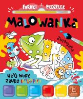 Okładka książki Zwierzęta. Farbki i pędzelek