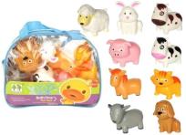 Opakowanie Zwierzęta gumowe w plecaku do kąpieli