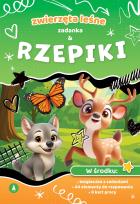 Okładka książki Zwierzęta leśne. Zadanka & rzepiki