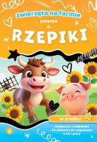 Okładka książki Zwierzęta na farmie. Zadanka & rzepiki