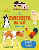 Okładka książki Zwierzęta na wsi. Modele 3D. Młodzi przyrodnicy