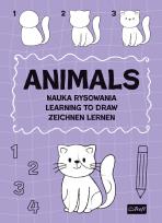 Okładka książki Zwierzęta. Nauka rysowania. Learning to draw