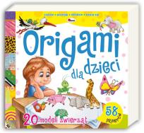 Okładka książki ZWIERZĘTA. Origami dla dzieci