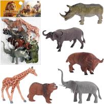 Opakowanie Zwierzęta zoo dzikie 6szt