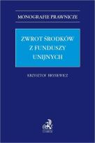 Okładka książki Zwrot środków z funduszy unijnych